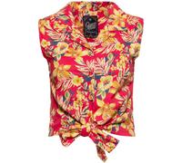 Queen Kerosin Blouse sans manches à nouer QKU25002 Multicolore XS