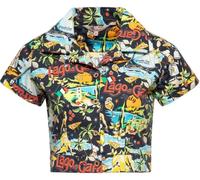 Queen Kerosin Femme Blouse Aop Vintage "Lake Garda" QKU45007 XXL