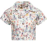 Queen Kerosin Femme Blouse Aop Vintage "Paris" QKU45005 3XL
