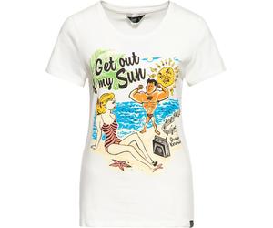 Queen Kerosin Femme Get out of my sun Classic T-Shirt Offwhite 4XL