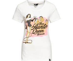 Queen Kerosin Femme Man Hunter Classic T-shirt Blanc XL