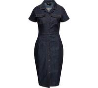 Queen Kerosin Femme Rétro Denim Worker Robe "Rockn Roll Rebel Queens" QKU46029 S