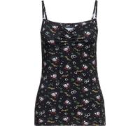 Queen Kerosin Femmes Haut Howdy Noir L