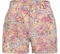 Queen Kerosin Hawaii, shorts pour femmes XS Orange/Turquoise Orange/Turquoise
