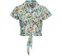 Queen Kerosin Hula Girls Chemisier pour femmes, taille S