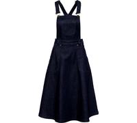 Queen Kerosin Jeans, jupe bavette XL Bleu Foncé Bleu Foncé