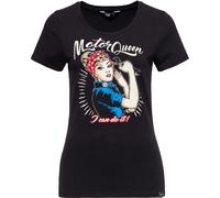 Queen Kerosin Motor Queen - I Can Do It T-Shirt Femme, noir, taille S pour femmes