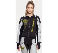 Queen Kerosin Motorgear Underbody Veste protecteur dames, noir-gris, taille 2XL pour femmes