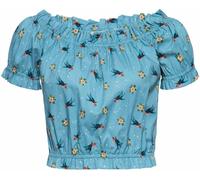 Queen Kerosin Oldschool Tattoo Chemisier pour femmes, taille XS