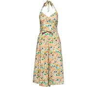 Queen Kerosin Robe dos nu crayon QKU26006 Vert XXL