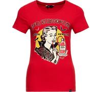 Queen Kerosin T-shirt basique pour femme "Your My Bloodtype" QKI31003 S
