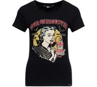 Queen Kerosin T-shirt basique pour femme "Your My Bloodtype" QKI31003 XS