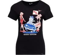 Queen Kerosin T-shirt basique pour femmes "Dangerous Curven" QKU41014 S