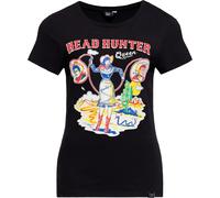Queen Kerosin T-shirt basique pour femmes "Head Hunter" QKU41011 M