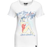 Queen Kerosin T-shirt imprimé femme I'm not your Angel XXL