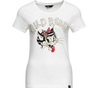 Queen Kerosin T-shirt imprimé femme "Wild Rebel" QKI11005 XL