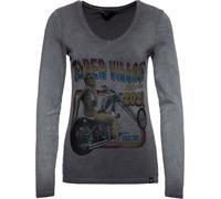 Queen Kerosin Velden Village 2020, t-shirt à manches longues pou S Gris Foncé/Rouge/Bleu/Jaune Gris Foncé/Rouge/Bleu/Jaune