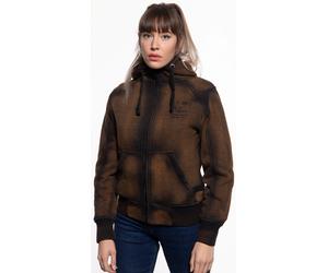 Queen Kerosin Wild One Adventure Veste pour dames, brun, taille S pour femmes