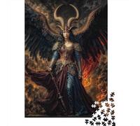 Queen Lilith Puzzle Adulte De 1000 Pièces, 38x26cm/1000pcs; Pièces Peu Poussiéreuses pour La Table; Loisir D’intérieur À La Maison