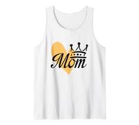 Queen Mom Couronne Mignonne Minimaliste Best Mama Fête des Mères Débardeur
