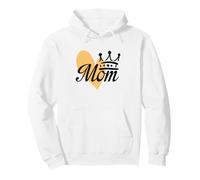 Queen Mom Couronne Mignonne Minimaliste Best Mama Fête des Mères Sweat à Capuche