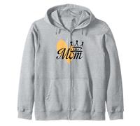 Queen Mom Couronne Mignonne Minimaliste Best Mama Fête des Mères Sweat à Capuche