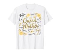 Queen Mother Boss Loved Royal Crown Mama Black Mother's Day T-Shirt
