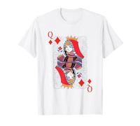 Queen of Diamonds - Costumes Amusants faciles à l'avant et à l'arrière T-Shirt