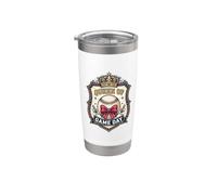 Queen of Game Day - Fan de l'équipe de baseball - supporter de la saison Gobelet isotherme en acier inoxydable double paroi