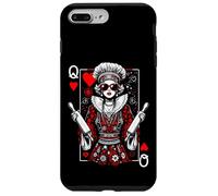 Queen of Hearts Chef Chic Bakery Cool Jeu de cartes à jouer Coque pour iPhone 7 Plus/8 Plus