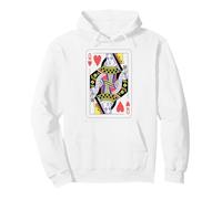 Queen of Hearts Jeu de Cartes pour Halloween Sweat à Capuche