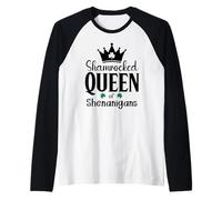 Queen of Shananigans Malarkey Shenanigator Shenanigan Squad Manche Raglan