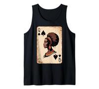 Queen of Spades Afro Beauty African Regal Jouant Femmes Hommes Débardeur