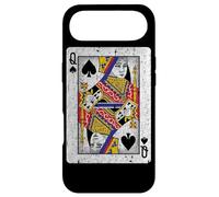 Queen of Spades Card - Poker, Bridge Player, Costume Coque pour iPhone Air