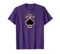 Queen of Spades - QoS T-Shirt, Homme, Violet, 3XL