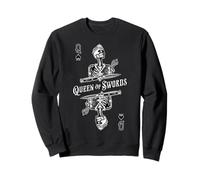 Queen of Swords Carte de Tarot Astrologie féministe Sweatshirt