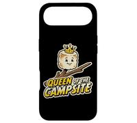 Queen of The Campsite Glamping Remorque de Voyage propriétaire de Camping-Car Coque pour iPhone Air