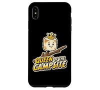 Queen of The Campsite Glamping Remorque de Voyage propriétaire de Camping-Car Coque pour iPhone XS Max