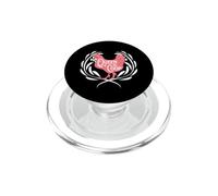 Queen of The Coop, Poule, Talons, Ferme PopSockets PopGrip pour MagSafe