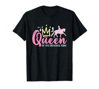 Queen Of The Dressage Ring Loves Horse Riding Dressage T-Shirt