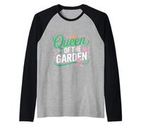 Queen of The Garden Plantes de Jardinage Florales Fleurs de Printemps Manche Raglan