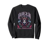 Queen of The Lab Professeur Titulaire | Professeur d'université Complet Sweatshirt