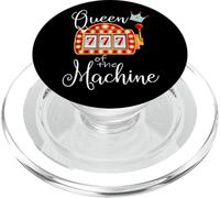 Queen of The Machine Slot Casino Jambling Money Lovers PopSockets PopGrip pour MagSafe