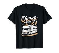 Queen of the RV Camper : vacances et aventure en plein air T-Shirt