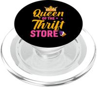 Queen of The Thrift Store Thift Shop Second-Hand-Shop Thrift PopSockets PopGrip pour MagSafe