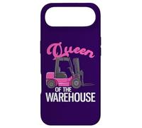 Queen of The Warehouse Opérateur de Chariot élévateur Femelle Coque pour iPhone Air