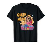 Queen Of This Mess Lifestyle Humour Royalty T-Shirt