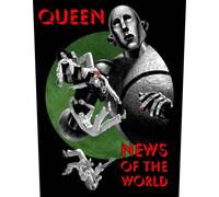 Queen - Patch "News Of The World" RO7380 (Taille unique) (Noir/Gris/Rouge)