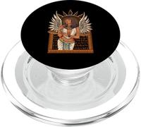 Queen Pharaoh Gift Egypt Ancient Egyptian Goddess Isis Wings PopSockets PopGrip pour MagSafe