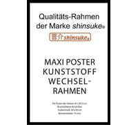 Queen - Poster - Freddie Mercury Bohemian Rhapsody + cadre amovible, Shinsuke® Maxi plastique noir, vitre acrylique